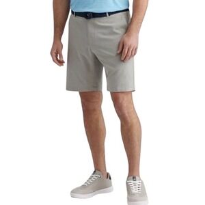 Peter Millar Mens Size 32 Shackleford Performance Hybrid 9" Golf Shorts Gray